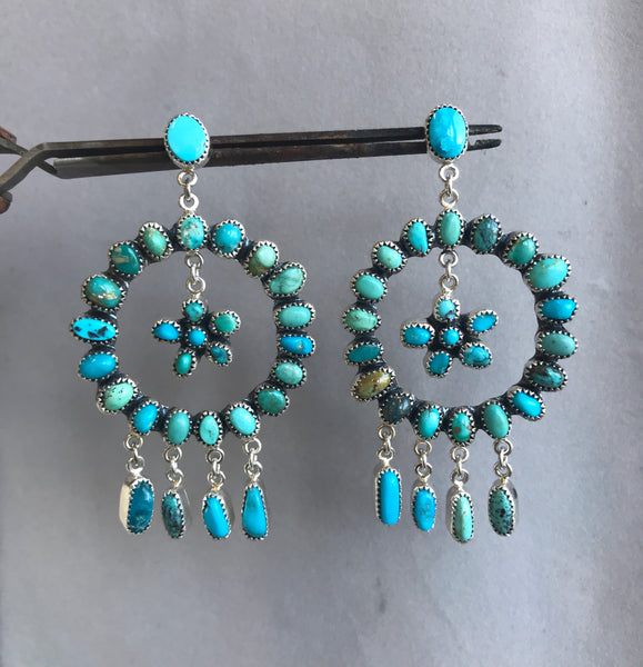 Full Circle Turquoise Earrings – Paloma Stipp