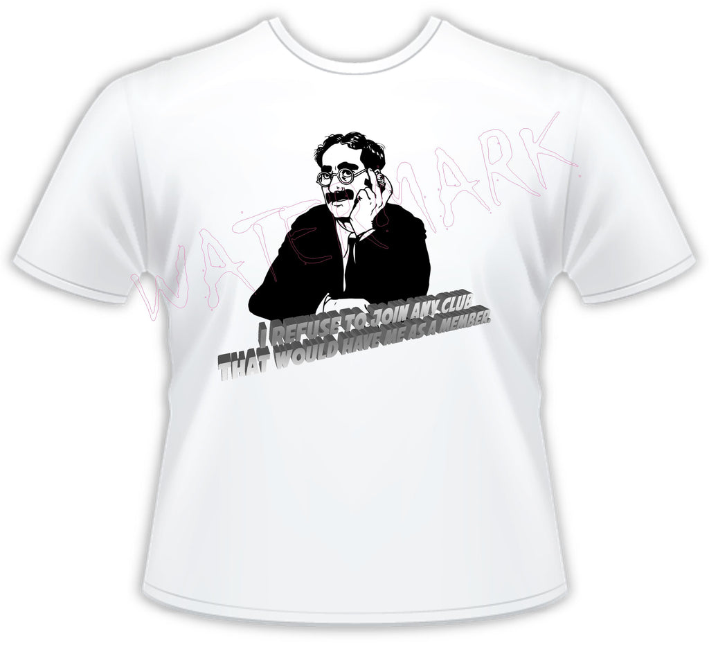 Groucho Marx: Never Join A Club – Mondo Monster Wear