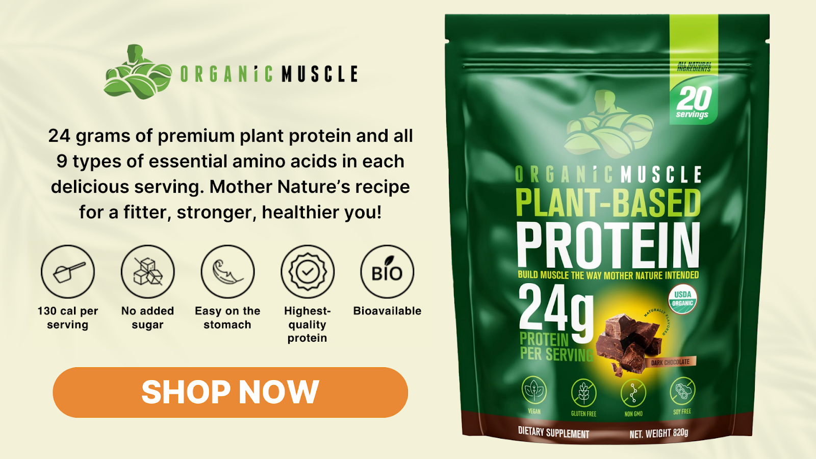 Plant-based protein powder&nbsp;
