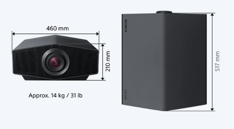 sony vpl-xw7000es 4k hdr laser projector melbourne hi fi