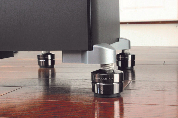 isoacoustics gaia iii acoustic isolation feet - set of 8 melbourne hi fi