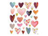 Love hjerter stickers - Klistremerker