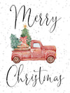 Merry xmas truck - Plakat