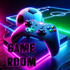 Gaming & Fotball 02 - Game Room - Kvadratisk