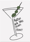 Martini Three Olives