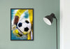 Keeper og fotballen - Fotball plakat