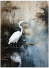 Egret in Lake