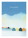 Svalbard - Kunstplakat av Henry Rivers