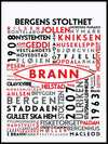 Sk Brann - Ordplakat