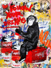 Mr Brainwash - Banksy - Monkey