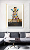 Abstract Art Giraffe - Poster - Plakatbar.no