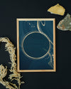 Abstract black - gold - blue poster 02 - Plakatbar.no