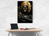 Black gold ananas poster - Plakatbar.no