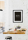 Bon Appetit - Plakat til kjøkkenet - Plakatbar.no