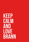 Brann - Keep Calm and Love Brann plakat - Plakatbar.no