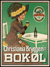 Christiania Bryggeris Bok-Øl - plakat og lerret - Plakatbar.no