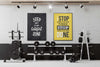 Don`t stop - Gym poster 02 - Plakatbar.no