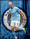 Erling Braut Haaland - Manchester City - Poster - Plakatbar.no