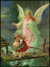 Guardian angel looking over children - Plakatbar.no