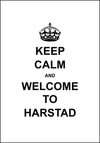 Harstad - Personlig Keep Calm Plakat - Plakatbar.no