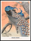 Hokusai - Ohara Koson Peacock 02 Poster - Plakatbar.no