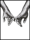 Holding Hands 03 - Plakat - Plakatbar.no