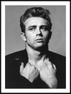 James Dean Portrait Poster - Plakatbar.no