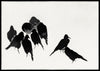 Japanese crows, Watanabe Seitei - Plakat - Plakatbar.no