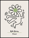 Keith Haring - Flower - Plakat og lerret - Plakatbar.no