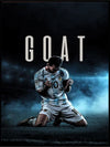 Lionel Messi GOAT - Plakat - Plakatbar.no