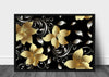 Luxury Gold and silver Flowers Poster - Plakatbar.no