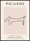 Pablo Picasso Dog - Plakat - Plakatbar.no