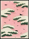 Pink Sky, Watanabe Seitei - Plakat - Plakatbar.no