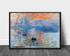 Sunrise, Claude Monet - Plakat - Plakatbar.no
