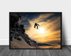 Sunset snowboarding poster - Plakatbar.no