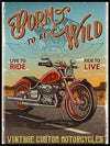 Vintage Motorsycle Poster - Plakatbar.no