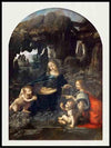 Virgin of the rocks, Leonardo da Vinci- Plakat - Plakatbar.no