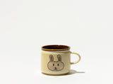 (うさぎ白) Bunny Mug