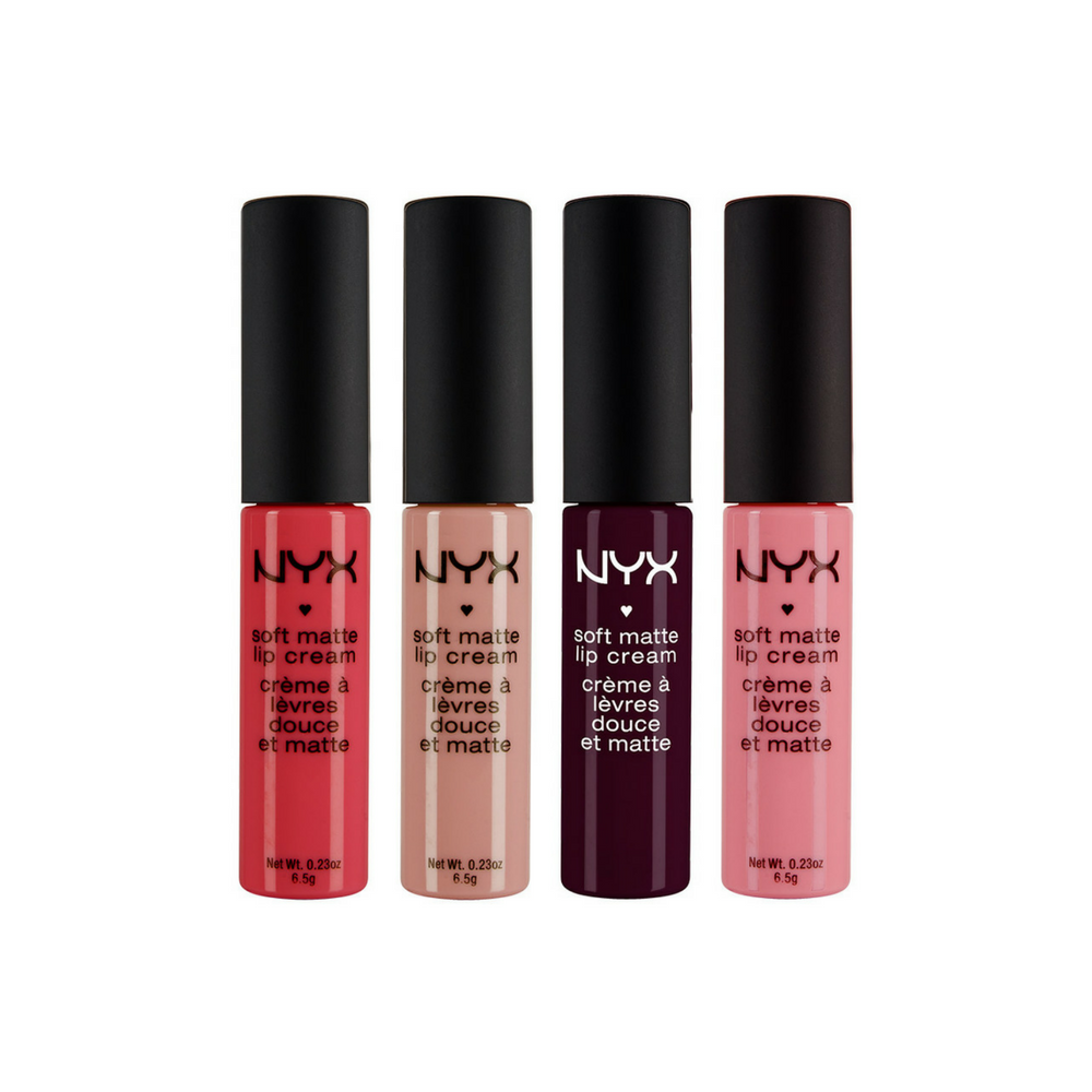 WHOLESALE ASSORTED NYX COSMETICS SOFT MATTE LIP CREAM ASSORTED - 100 PIECE LOT