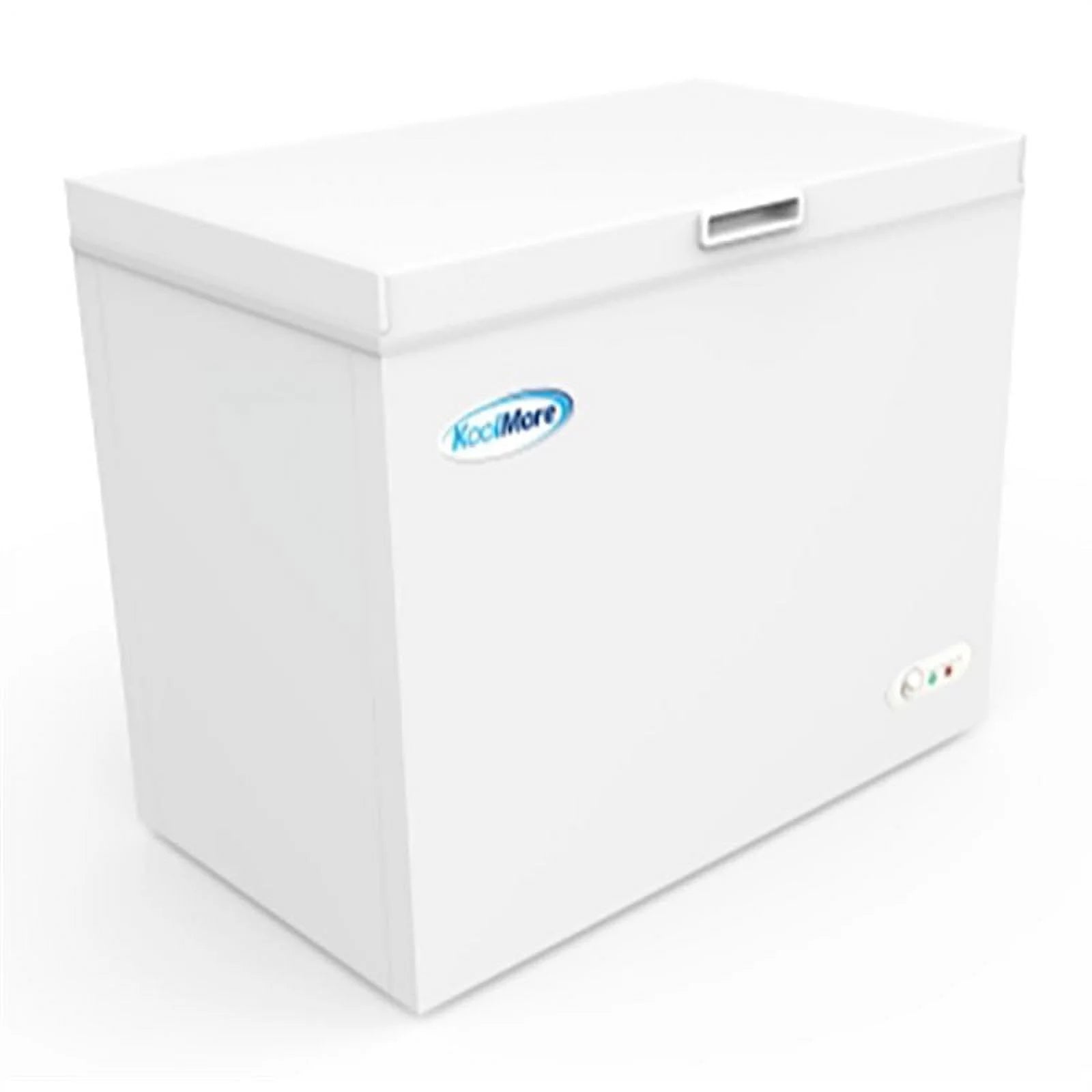 KoolMore Comercial SCF-7C Deep Chest Freezer with Two Wire Basket, 7 cu. ft. Food and Meat Storage, ETL Certification, White