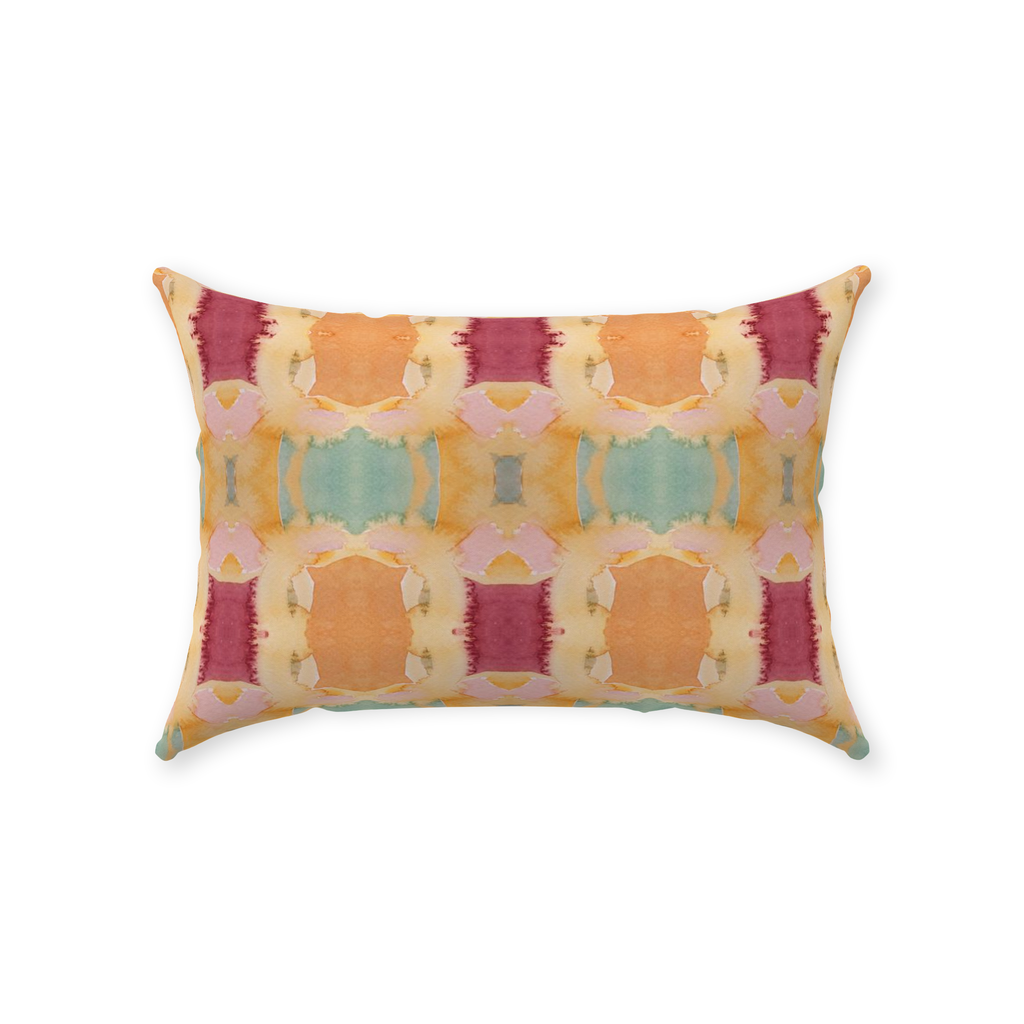 Peach Skies Pillow