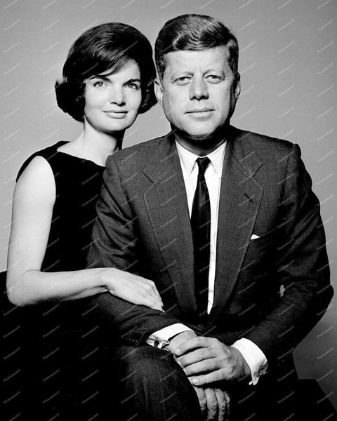 John & Jackie Kennedy Vintage 8x10 Reprint Of Old Photo – Photoseeum