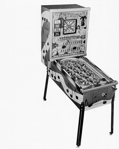 Bally Bingo The Twist Pinball Machine 1962 8x10 Reprint Of Old Photo ...
