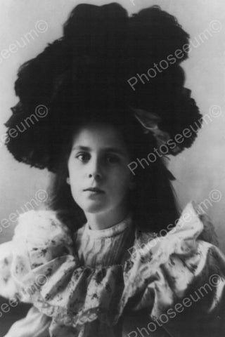 Young Lady With Huge Bouffant Hair! 4x6 Reprint Of Old Photo - Photoseeum