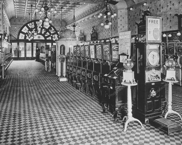 Photo Of Arcade In New York 1890s Vintage 8x10 Reprint Of Old Photo 2 ...