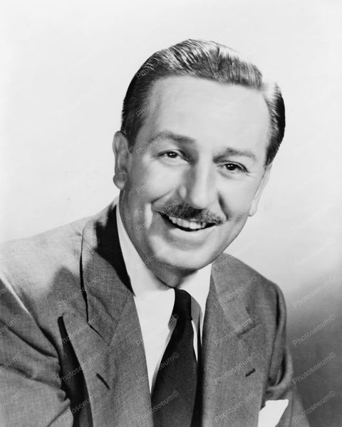 Walt Disney Smiling Classic Portrait 8x10 Reprint Of Old Photo – Photoseeum