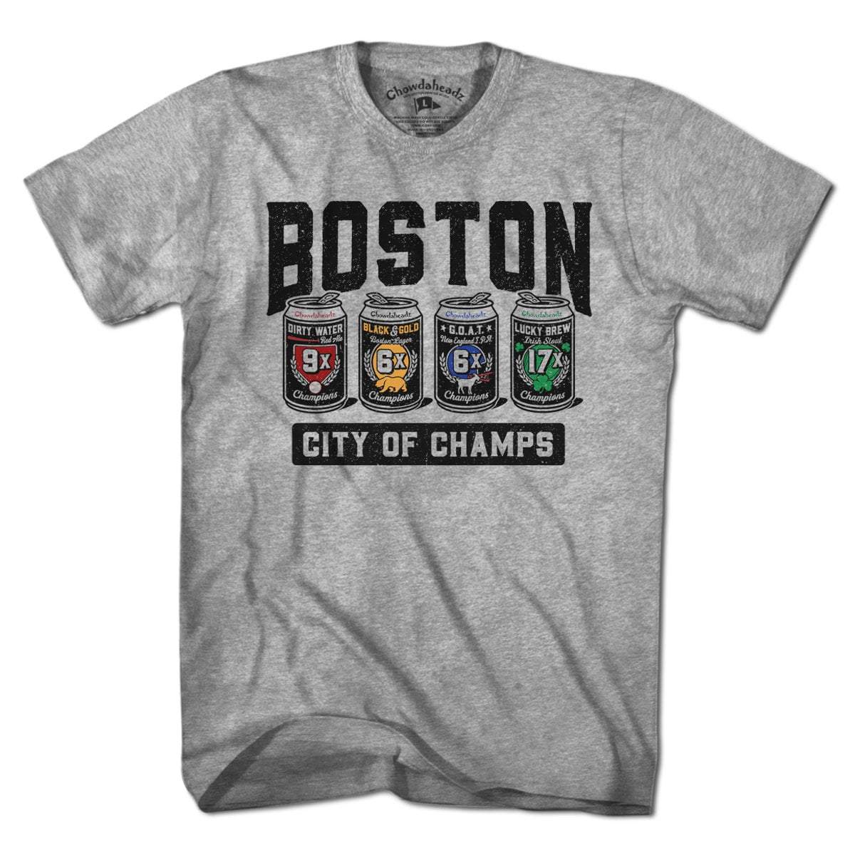 Boston 4-Pack T-Shirt | Chowdaheadz
