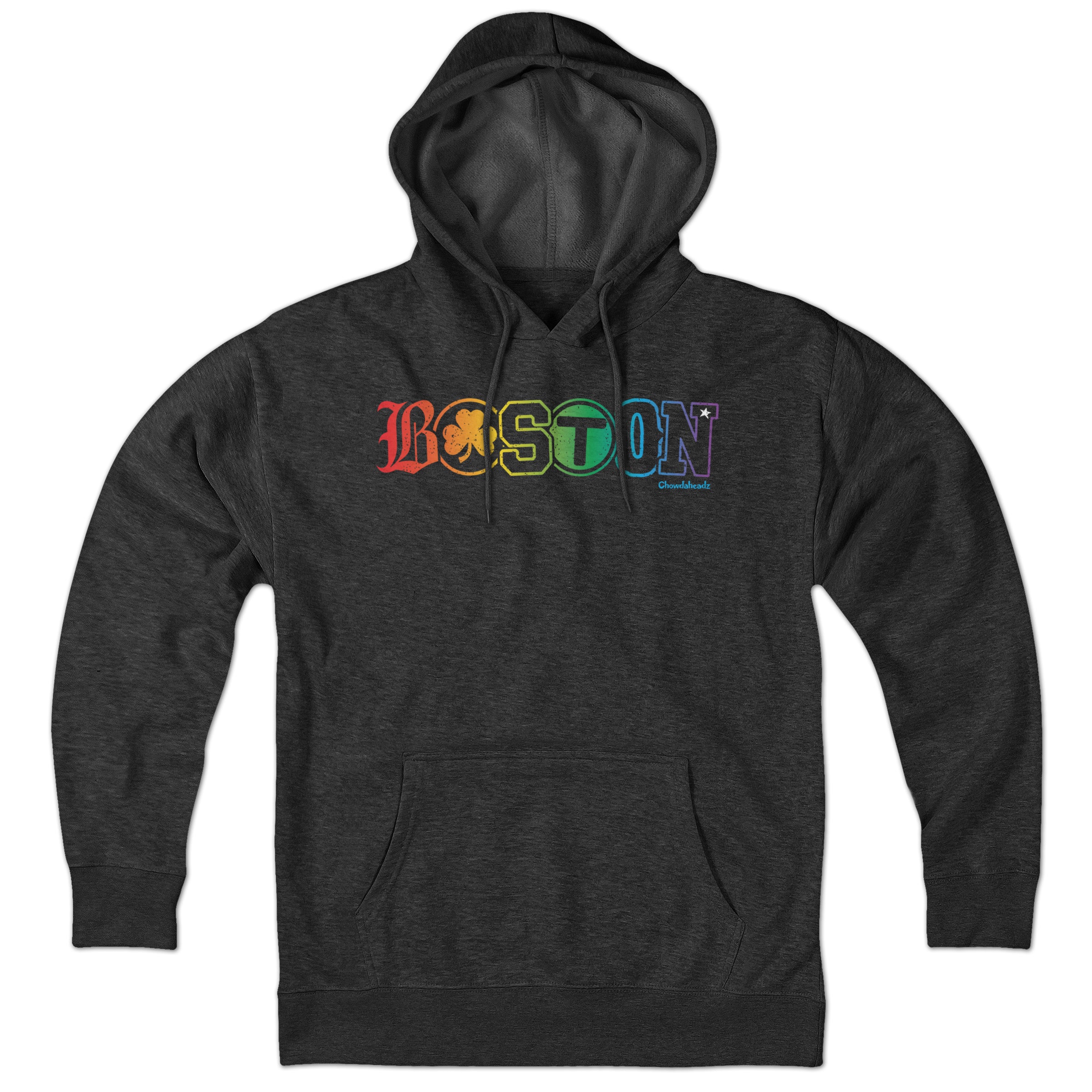 Boston Townie Pride Rainbow Hoodie