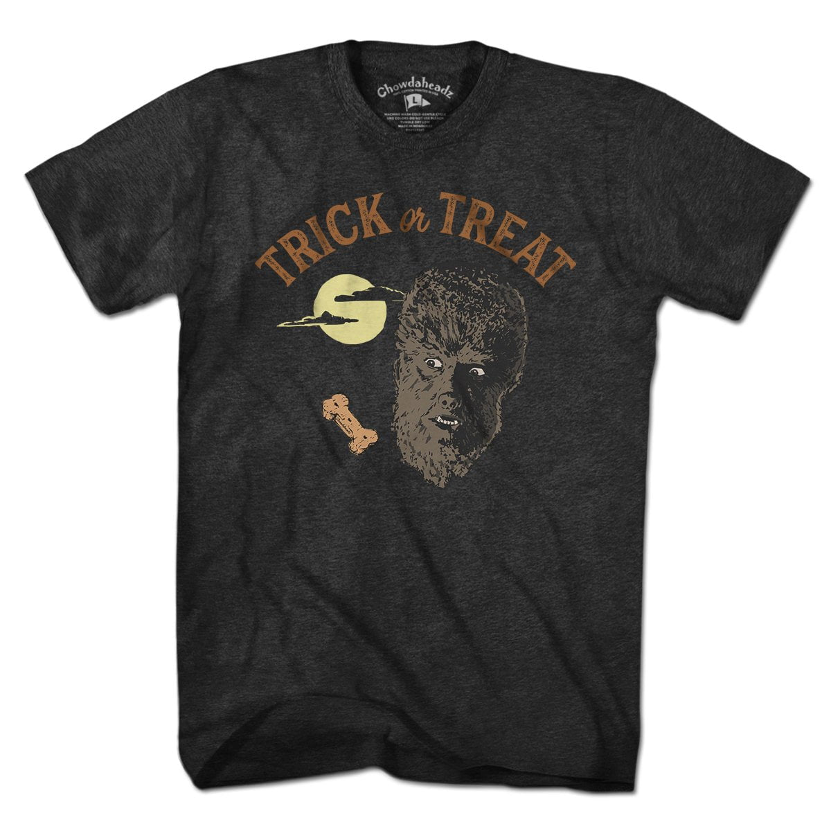 Trick or Treat Wolfman T-Shirt - Chowdaheadz
