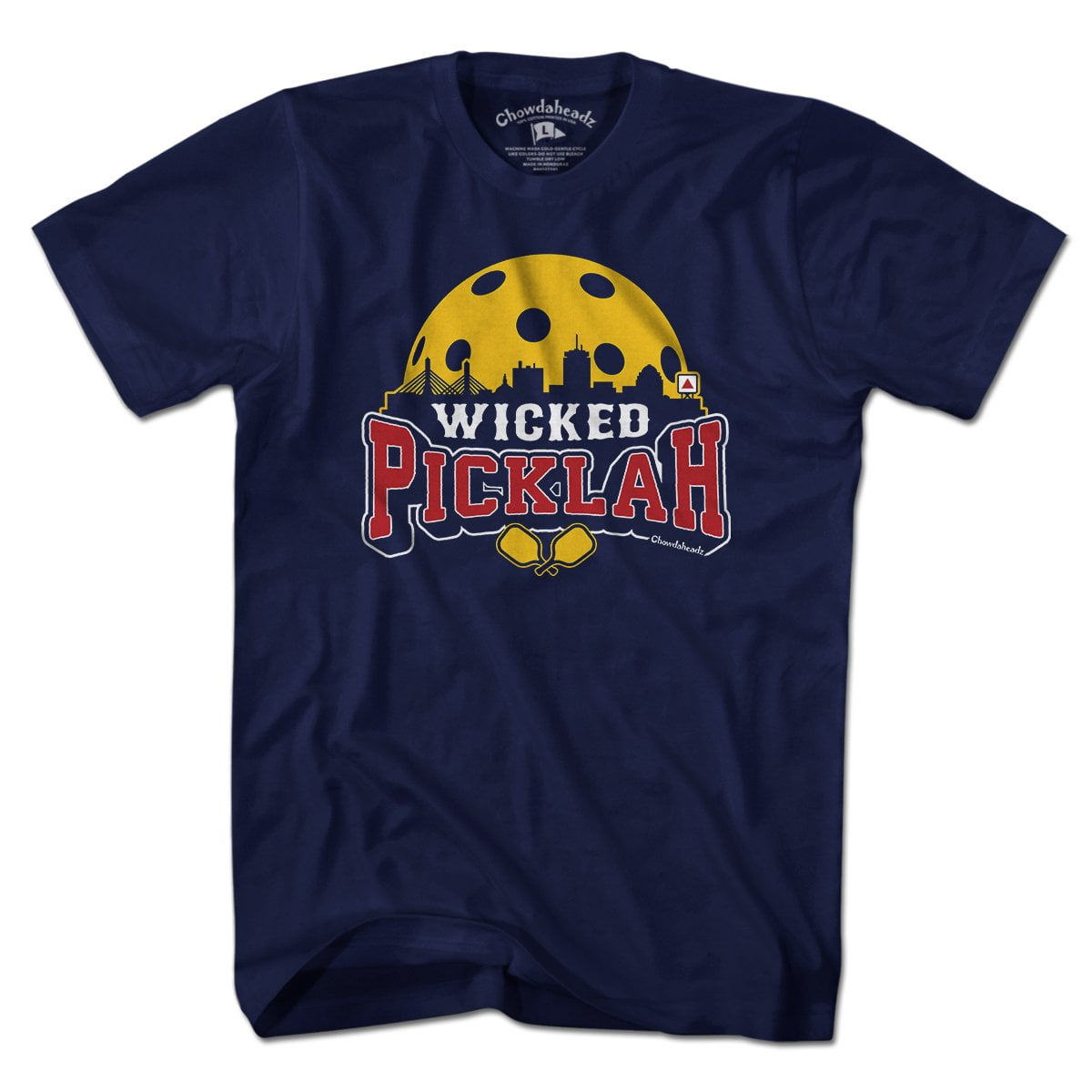 Wicked Picklah Boston Pickleball T-Shirt